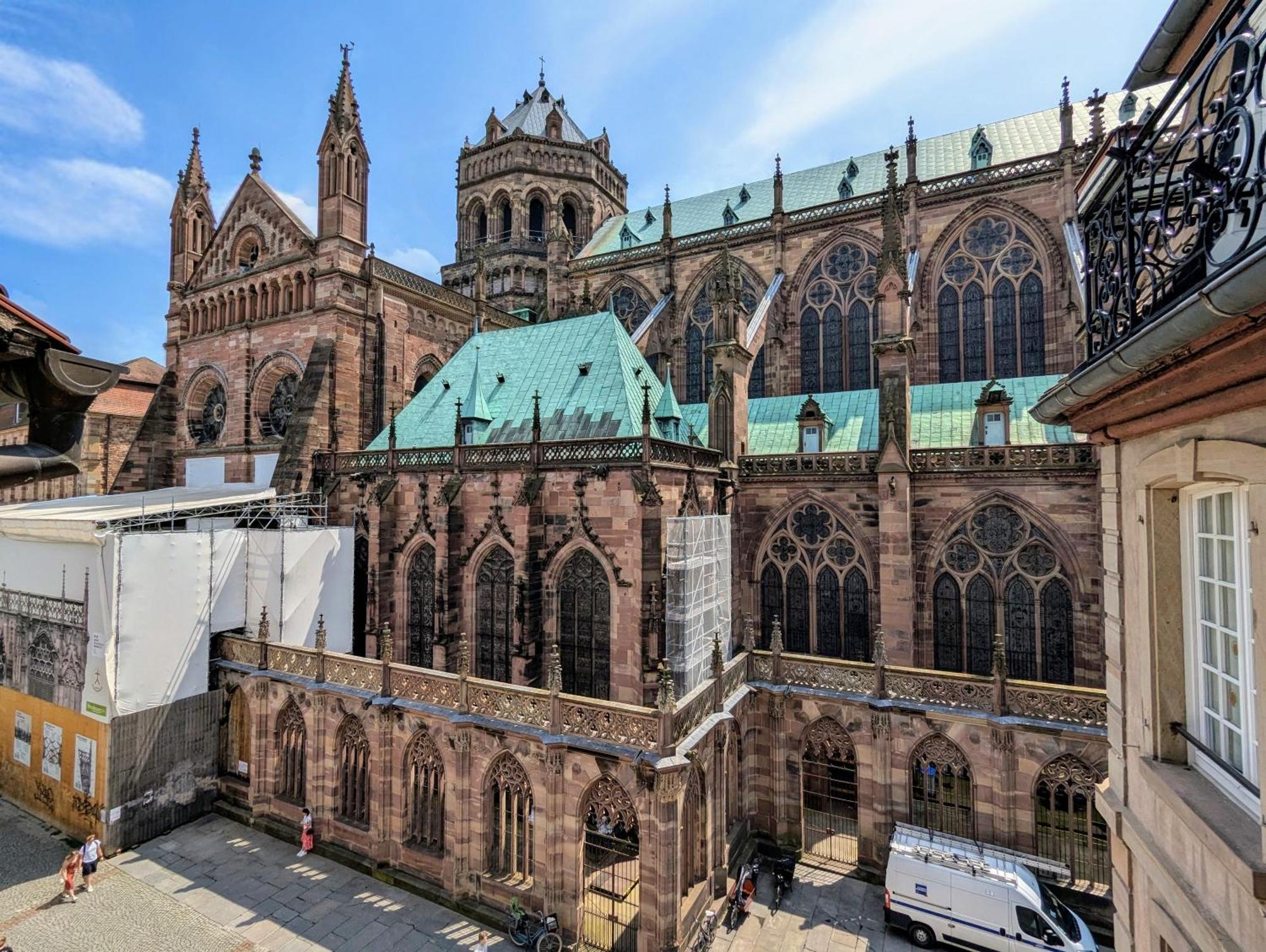 Triplex Place De La Cathedrale Strasbourg Eksteriør billede